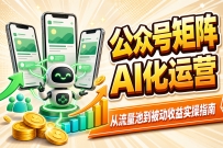 公众号矩阵运营：AI批量产出内容，抓住自然流量红利